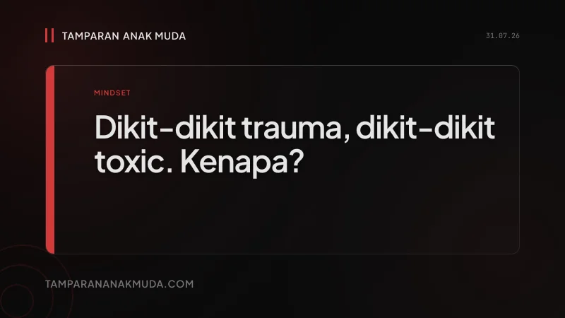 Semua Jadi Trauma: Therapy Speak Meremehkan Luka Nyata