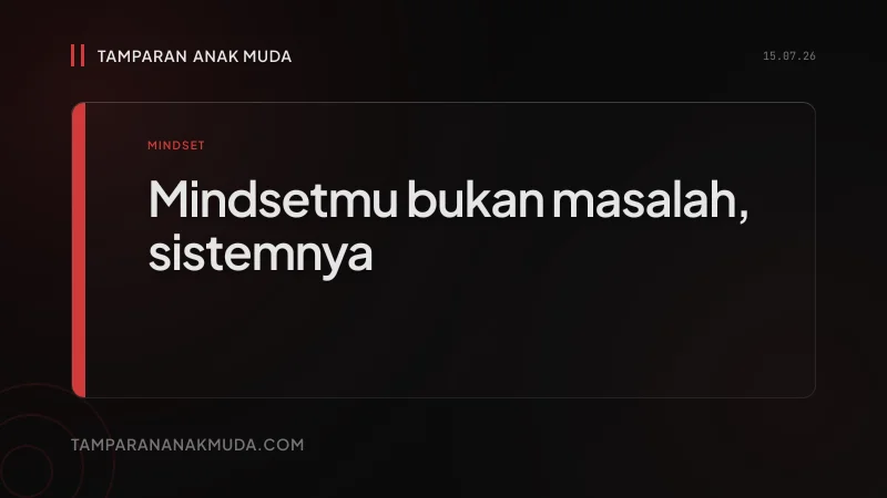 Growth Mindset Dipakai Gaslighting Kamu