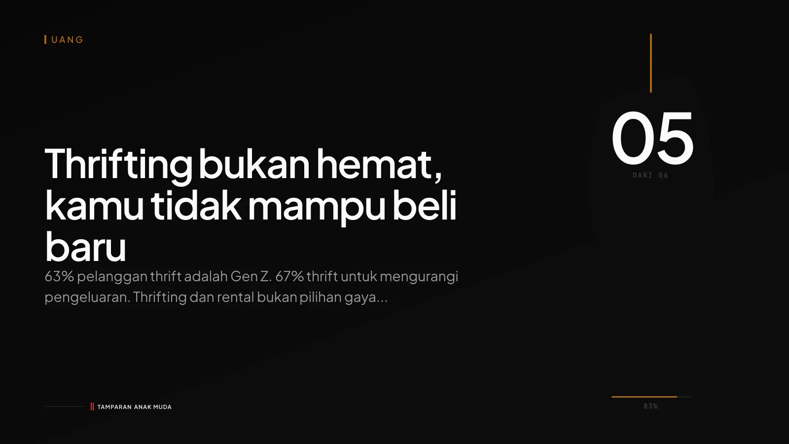 Thrifting dan Rental: Solusi dari Ketidakmampuan, Bukan Pilihan Gaya Hidup