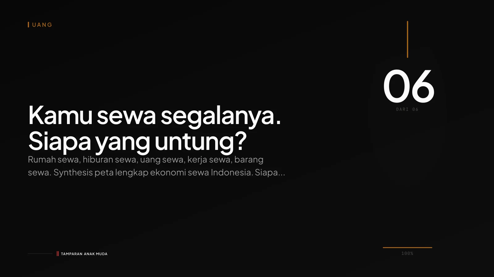 Siapa yang Untung dari Kamu Menyewa Selamanya?