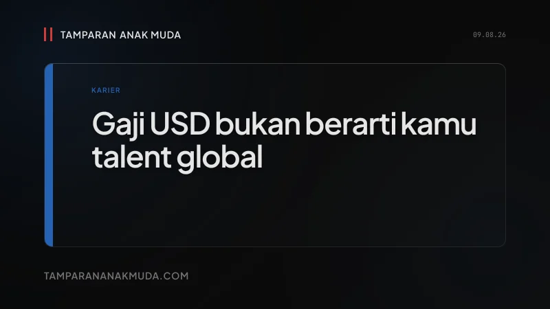 Kerja Remote untuk Bule: Gen Z Indonesia Jadi Talent Ekspor Termurah