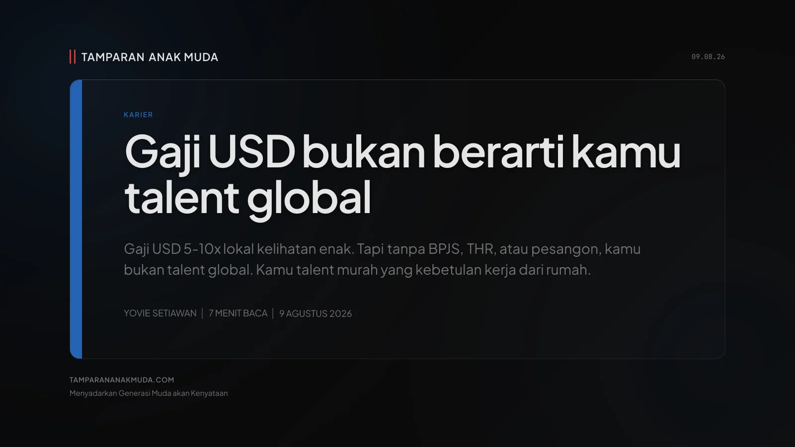 Kerja Remote untuk Bule: Gen Z Indonesia Jadi Talent Ekspor Termurah