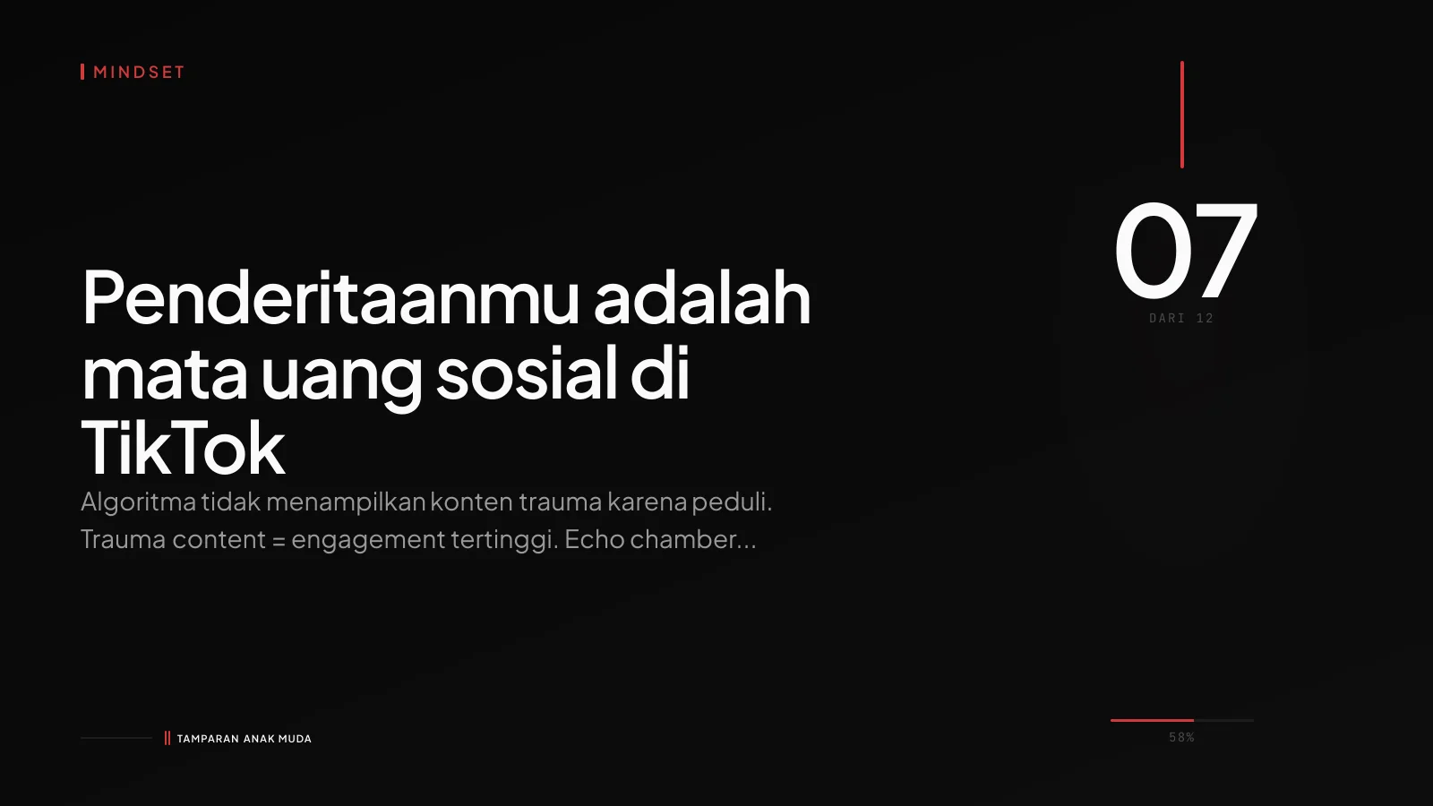 Trauma Content: Algoritma Tidak Peduli, Penderitaan adalah Engagement Tertinggi