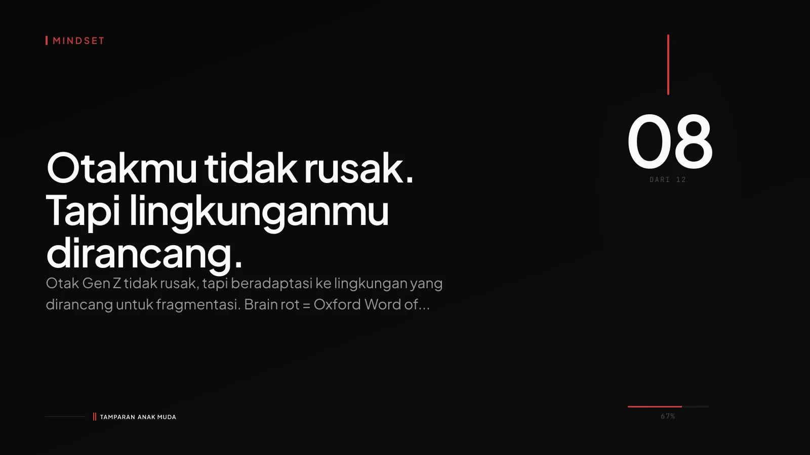 Attention Span: Otakmu Tidak Rusak, Tapi Beradaptasi ke Lingkungan yang Dirancang untuk Fragmentasi