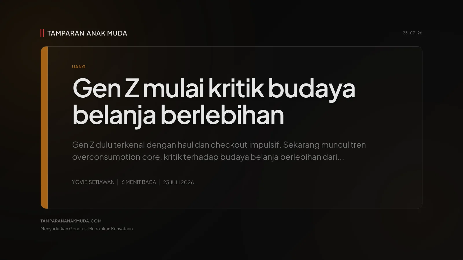 Tren overconsumption core: Gen Z mulai mengkritik budaya belanja berlebihan dan haul di media sosial