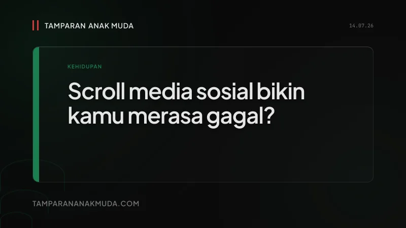 Perbandingan Diri Era Media Sosial: Kenapa Kamu Merasa Nggak Cukup