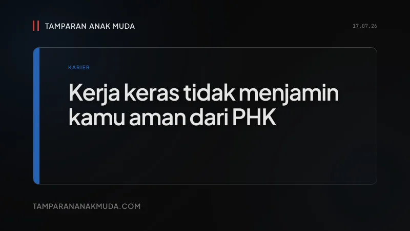 PHK Tokopedia: Kerja Keras Nggak Menjamin Aman