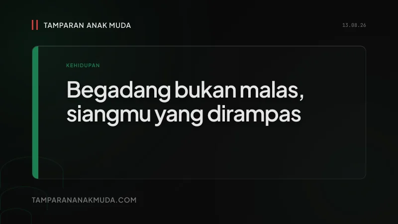 Revenge Bedtime Procrastination: Bukan Malas Tidur, Siang yang Dirampas
