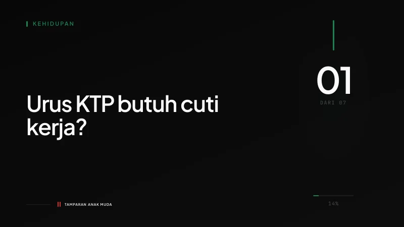 KTP Butuh Hari Libur: Birokrasi yang Paksa Kamu Cuti Kerja
