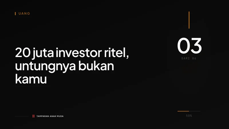 Saham Indonesia: Kasino yang Dikemas Investasi