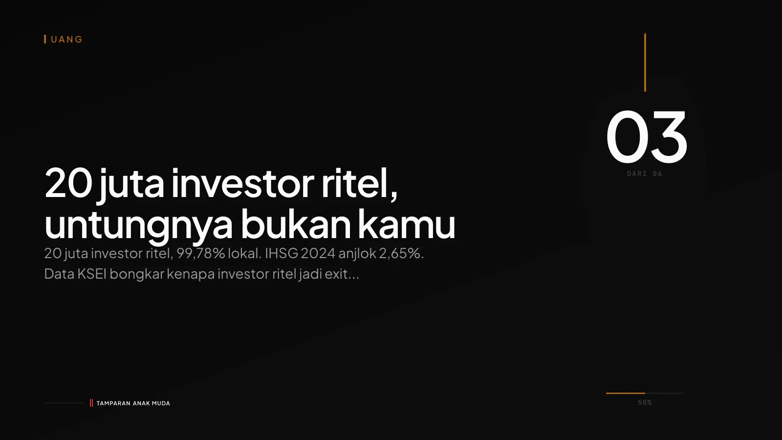 Saham Indonesia: Kasino yang Dikemas Investasi
