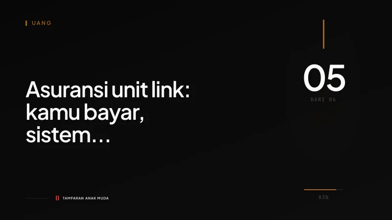 Asuransi & Pensiun: Premi yang Didesain Menang