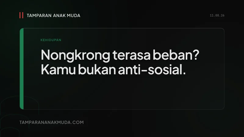 Soft Socializing Bukan Anti-Sosial, Koneksi Digital yang Bikin Tatap Muka Jadi Beban